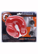 Load image into Gallery viewer, Meatlocker Silicone Chastity - Red/Red Ice
