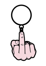 Load image into Gallery viewer, Middle Finger Keychain
