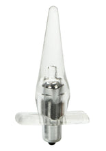 Load image into Gallery viewer, Mini Vibro Tease Vibrating Butt Plug - Clear
