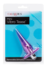 Load image into Gallery viewer, Mini Vibro Tease Vibrating Butt Plug - Pink
