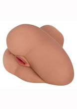 Load image into Gallery viewer, Mistress Alexis Vibrating Bioskin Sidesaddle Stroker - Pussy and Ass - Caramel
