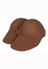 Load image into Gallery viewer, Mistress Sasha Vibrating Bioskin Backdoor Stroker - Ass - Chocolate
