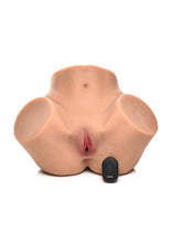Load image into Gallery viewer, Mistress Vibrating and Squeezing Pussy and Ass Masturbator - Vanilla
