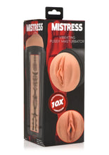 Load image into Gallery viewer, Mistress Vibrating Bioskin Pussy Masturbator - Vanilla

