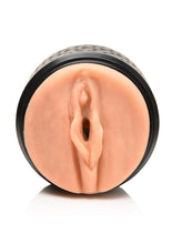 Load image into Gallery viewer, Mistress Vibrating Double Shot Pussy and Ass Rechargeable Masturbator - Black/Vanilla
