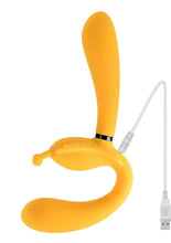 Load image into Gallery viewer, Monarch Silicone Rechargeable Triple Strapless Strap-On
