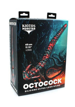 Load image into Gallery viewer, Monstar Cock Octocock Silicone Dildo - Green/Pink
