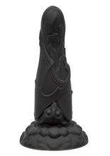 Load image into Gallery viewer, Monster Dong The Vampire Silicone Dildo - Black - 9in
