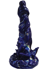Load image into Gallery viewer, Monster Romance Demon Thrasher Rechargeable Silicone Dong - Purple
