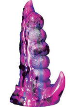 Load image into Gallery viewer, Monster Romance Hydra Nymph Rechargeable Silicone Dong - Lavender/Magenta/Purple/Red
