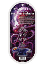 Load image into Gallery viewer, Monster Romance Serpent Seducer Rechargeable Silicone Dong
