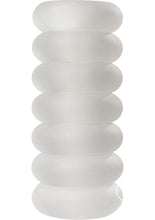 Load image into Gallery viewer, Mood Thrill Ultraskyn Masturbator - Frost/White
