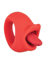 Load image into Gallery viewer, My Secret Vibrating Tongue Rechargeable Silicone Clitoral Stimulator - Red
