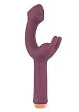 Load image into Gallery viewer, Mystique Vibrating Massagers Rechargeable Silicone G-Spot Vibrator - Eggplant/Purple
