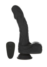 Load image into Gallery viewer, Naked Addiction Rotating and Thrusting Vibrating Rechargeable Silicone Dong - Chocolate
