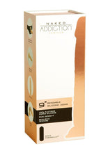 Load image into Gallery viewer, Naked Addiction Silicone Dual Density Bendable Dildo - Vanilla - 9in

