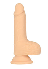 Load image into Gallery viewer, Naked Addiction Silicone Rechargeable Thrusting Dildo with Remote Control - Vanilla - 6.5in

