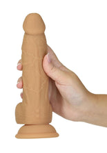 Load image into Gallery viewer, Naked Addiction Silicone Rechargeable Vibrating and Rotating Dildo with Remote Control

