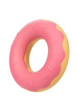 Load image into Gallery viewer, Naughty Bits Dickin' Donuts Silicone Donut Cock Ring - Pink
