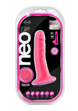 Load image into Gallery viewer, Neo Elite Silicone Dual Density Dildo - Pink - 6in
