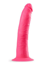 Load image into Gallery viewer, Neo Elite Silicone Dual Density Dildo - Neon Pink/Pink - 7.5in
