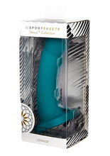 Load image into Gallery viewer, Nexus Collection By Sportsheets Lennox Silicone Hollow Vibrating Sheath Rechargeable Dildo - Green - 8in
