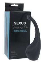 Load image into Gallery viewer, Nexus Douche Pro Silicone Prostate Anal Douche - Black
