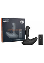 Load image into Gallery viewer, Nexus Revo Stealth Rechargeable Silicone Rotating Prostate Massager with Remote Control - Black
