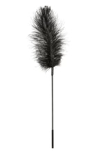 Load image into Gallery viewer, Ostrich Feather Tickler (Black)
