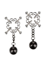 Load image into Gallery viewer, Nipple Grips 4-Point Weighted Nipple Press - Black/Silver

