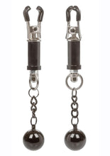 Load image into Gallery viewer, Nipple Grips Weighted Twist Nipple Clamps - Black
