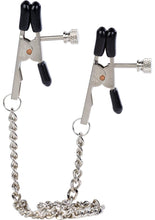 Load image into Gallery viewer, Nipple Play Bull Nose Nipple Clamps Non-Piercing - Silver
