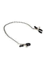 Load image into Gallery viewer, Nipple Play Silver Beaded Chain Nipple Clamps
