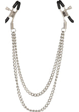 Load image into Gallery viewer, Nipple Play Tiered Nipple Clamps - Silver
