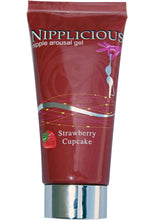 Load image into Gallery viewer, Nipplicious Nipple Arousal Gel Strawberry Cupcake - 1oz

