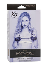 Load image into Gallery viewer, Nocturnal Collection Wrist Cuffs - Black
