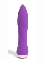 Load image into Gallery viewer, Nu Sensuelle 60sx Amp Silicone Rechargeable Bullet - Purple/Rose Gold
