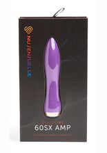 Load image into Gallery viewer, Nu Sensuelle 60sx Amp Silicone Rechargeable Bullet - Purple/Rose Gold
