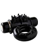 Load image into Gallery viewer, Nu Sensuelle Bullet Ring Rechargeable Vibrating Cock Ring - Black
