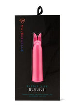 Load image into Gallery viewer, Nu Sensuelle Bunnii Rechargeable Silicone Vibrator - Pink
