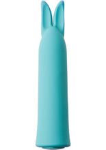 Load image into Gallery viewer, Nu Sensuelle Bunnii Rechargeable Silicone Vibrator - Teal
