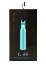 Load image into Gallery viewer, Nu Sensuelle Bunnii Rechargeable Silicone Vibrator - Teal
