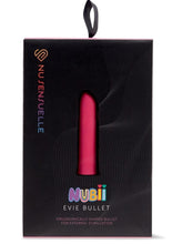 Load image into Gallery viewer, Nu Sensuelle Evie Nubii Rechargeable Silicone Bullet - Pink
