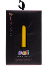 Load image into Gallery viewer, Nu Sensuelle Evie Nubii Rechargeable Silicone Bullet - Yellow
