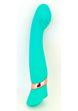 Load image into Gallery viewer, Nu Sensuelle Geminii Xlr8 Rechargeable Silicone G-Spot Vibrator - Blue/Electric Blue
