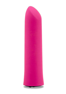 Nu Sensuelle Iconic Rechargeable Silicone Bullet - Deep Pink/Pink
