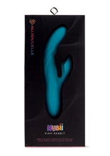 Load image into Gallery viewer, Nu Sensuelle Kiah Nubii Rechargeable Silicone Rabbit - Blue
