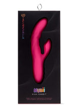 Load image into Gallery viewer, Nu Sensuelle Kiah Nubii Rechargeable Silicone Rabbit - Pink

