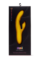 Load image into Gallery viewer, Nu Sensuelle Kiah Nubii Rechargeable Silicone Rabbit - Yellow
