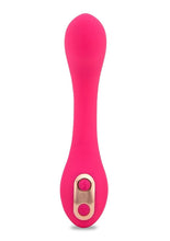 Load image into Gallery viewer, Nu Sensuelle Libi Flexible Rechargeable Silicone G-Spot Vibrator - Deep Pink/Pink
